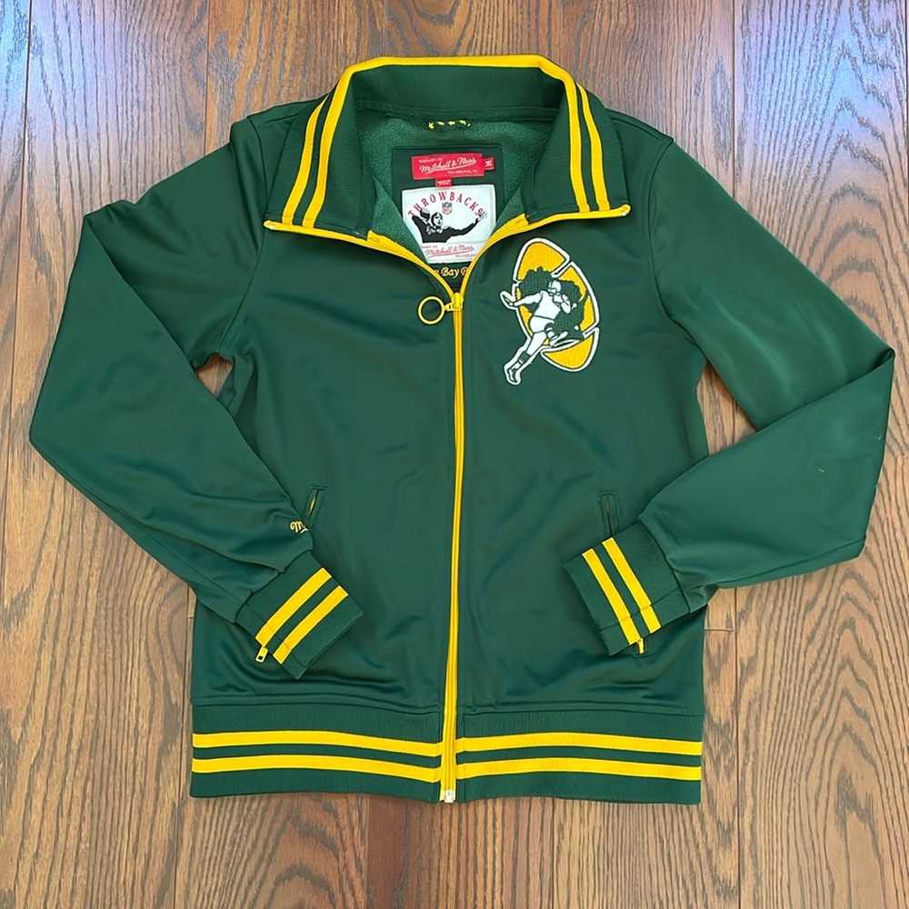 Mitchell & Ness Packers Track Jacket
